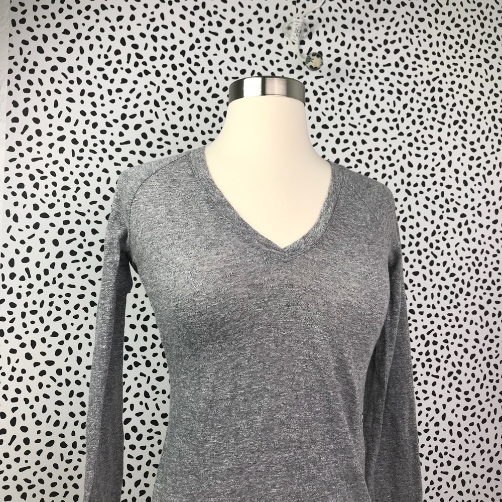 NWT MONROW V Neck Baseball Dress in Granite - Picture 4 of 7